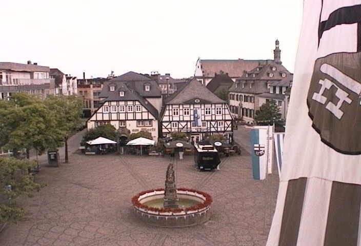 Archiv Foto Webcam Rathaus und Marktplatz Brilon