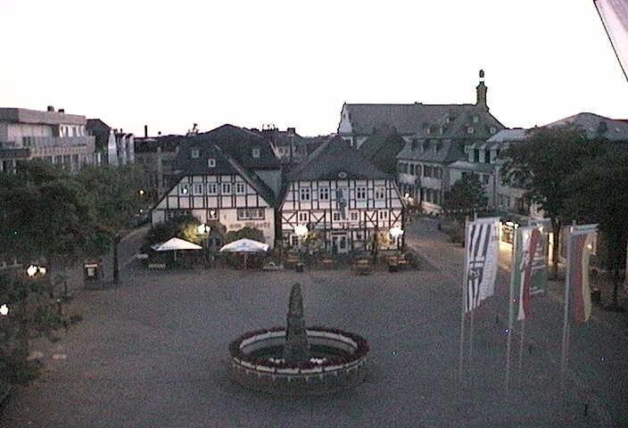 Archived image Webcam Brilon: Market Place
