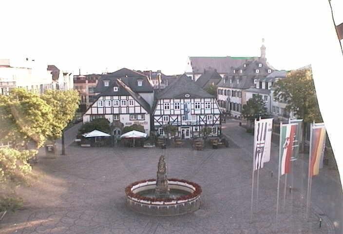 Archived image Webcam Brilon: Market Place