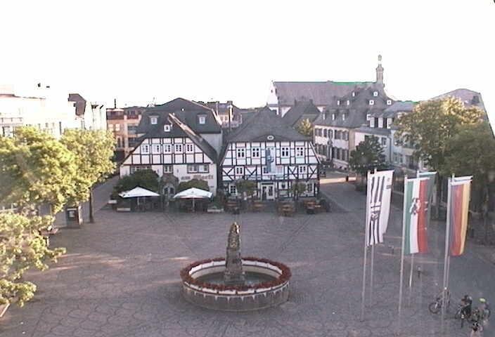Archived image Webcam Brilon: Market Place