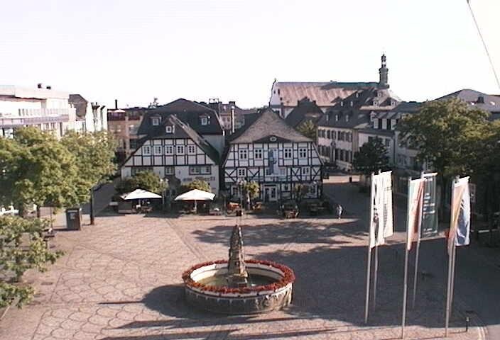Archived image Webcam Brilon: Market Place
