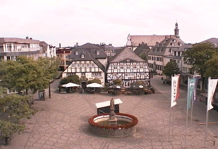 Archiv Foto Webcam Brilon: Rathaus-Cam