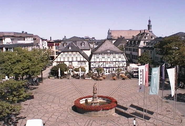 Archiv Foto Webcam Brilon: Rathaus-Cam