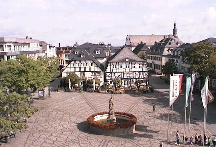 Archiv Foto Webcam Brilon: Rathaus-Cam