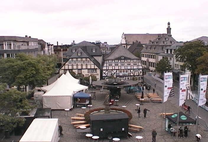 Archiv Foto Webcam Brilon: Rathaus-Cam