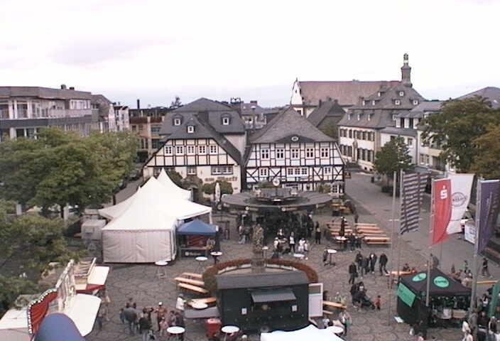Archiv Foto Webcam Brilon: Rathaus-Cam