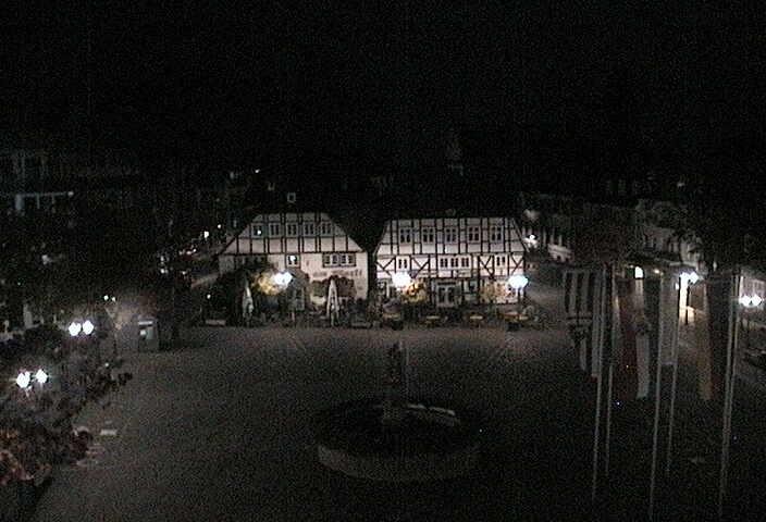 Archived image Webcam Brilon: Market Place