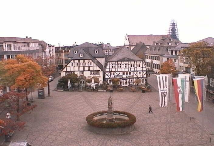 Archived image Webcam Brilon: Market Place
