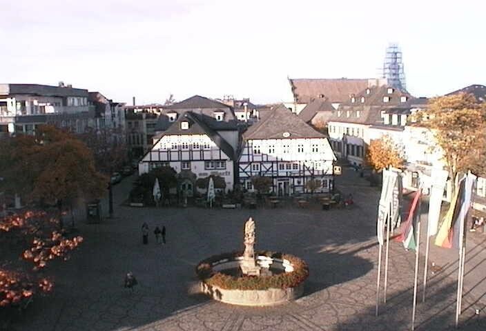 Archived image Webcam Brilon: Market Place