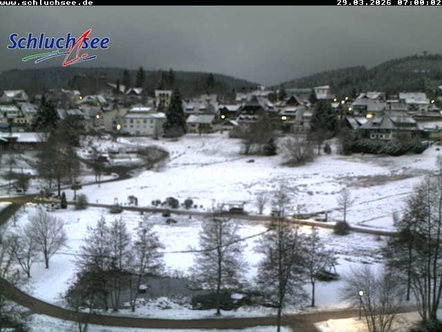 Archived image Webcam Schluchsee: recreation area Wiesengrundpark