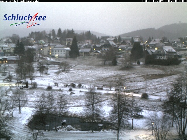 Archived image Webcam Schluchsee: recreation area Wiesengrundpark