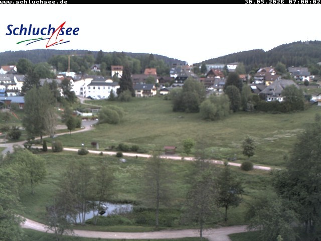 Archived image Webcam Schluchsee: recreation area Wiesengrundpark