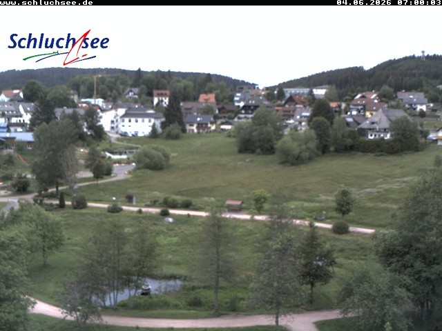 Archived image Webcam Schluchsee: recreation area Wiesengrundpark