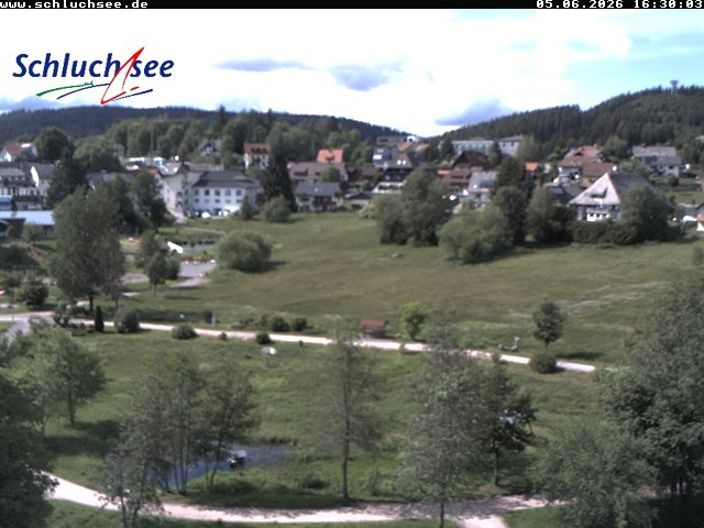 Archiv Foto Webcam Schluchsee: Wiesengrundpark