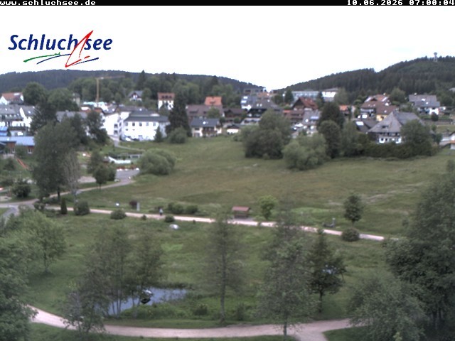 Archived image Webcam Schluchsee: recreation area Wiesengrundpark