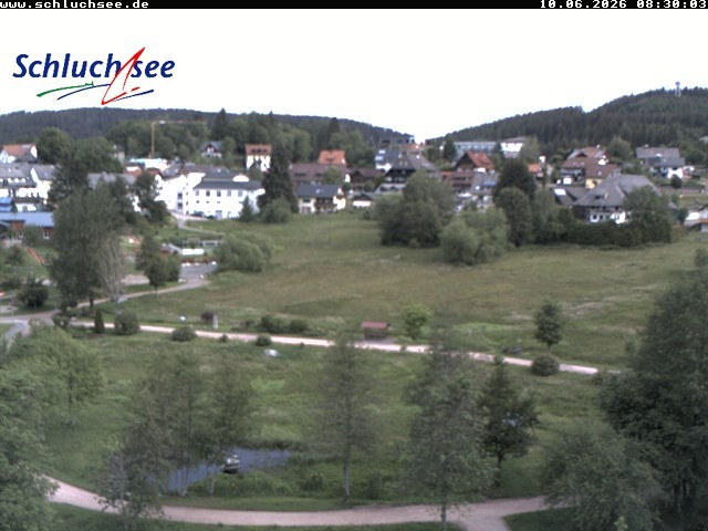 Archived image Webcam Schluchsee: recreation area Wiesengrundpark