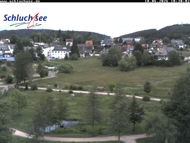 Archived image Webcam Schluchsee: recreation area Wiesengrundpark