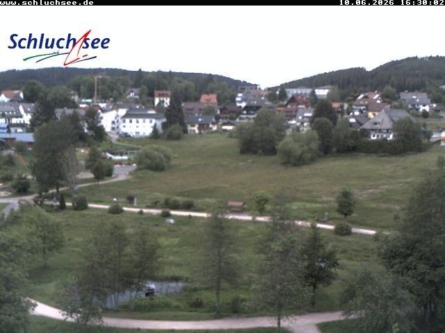 Archived image Webcam Schluchsee: recreation area Wiesengrundpark