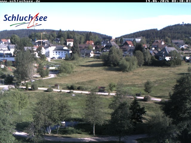Archived image Webcam Schluchsee: recreation area Wiesengrundpark