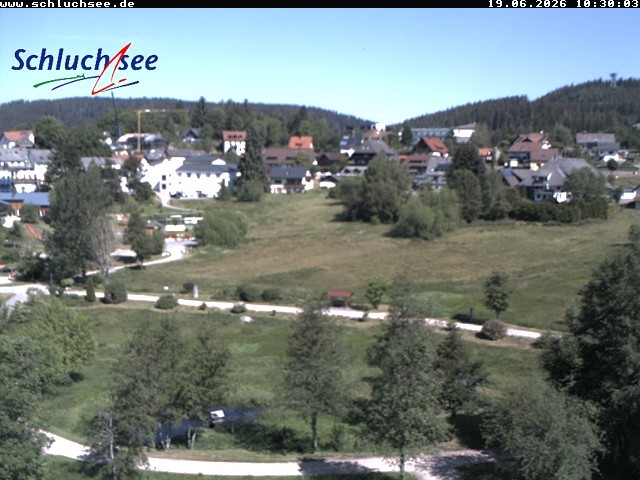Archived image Webcam Schluchsee: recreation area Wiesengrundpark