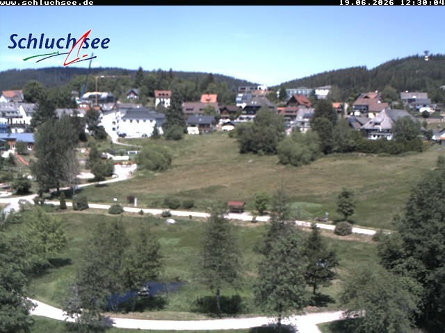 Archived image Webcam Schluchsee: recreation area Wiesengrundpark