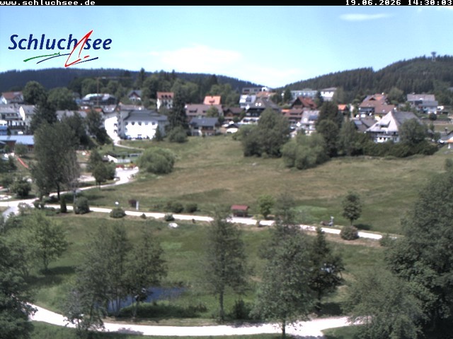 Archived image Webcam Schluchsee: recreation area Wiesengrundpark