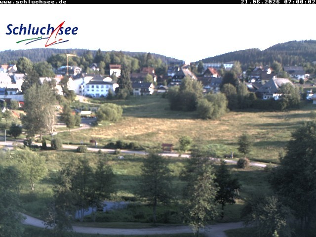 Archived image Webcam Schluchsee: recreation area Wiesengrundpark