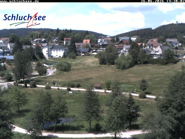 Archiv Foto Webcam Schluchsee: Wiesengrundpark