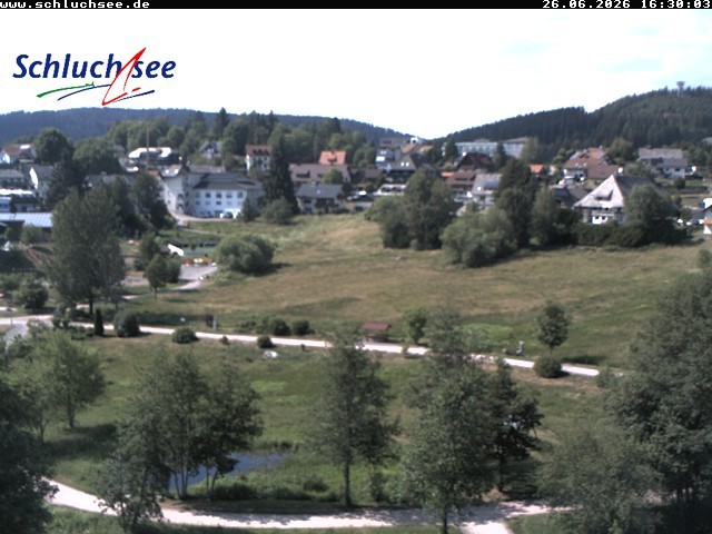 Archiv Foto Webcam Schluchsee: Wiesengrundpark