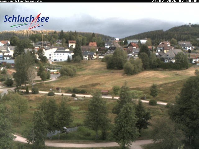 Archived image Webcam Schluchsee: recreation area Wiesengrundpark