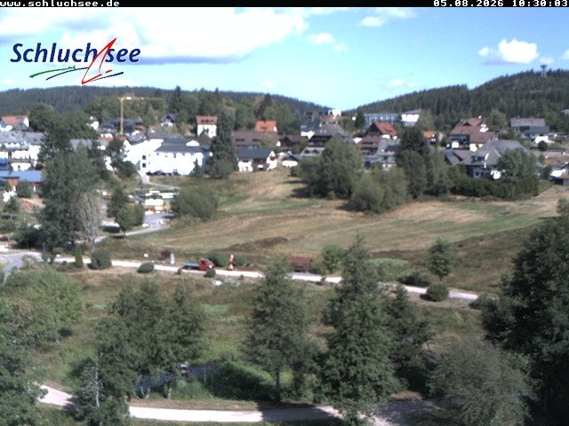 Archived image Webcam Schluchsee: recreation area Wiesengrundpark