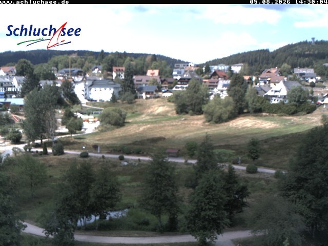 Archived image Webcam Schluchsee: recreation area Wiesengrundpark