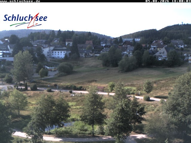 Archived image Webcam Schluchsee: recreation area Wiesengrundpark