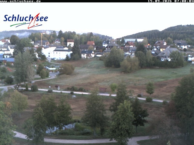 Archived image Webcam Schluchsee: recreation area Wiesengrundpark