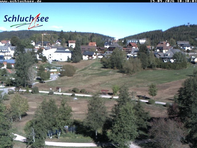 Archived image Webcam Schluchsee: recreation area Wiesengrundpark