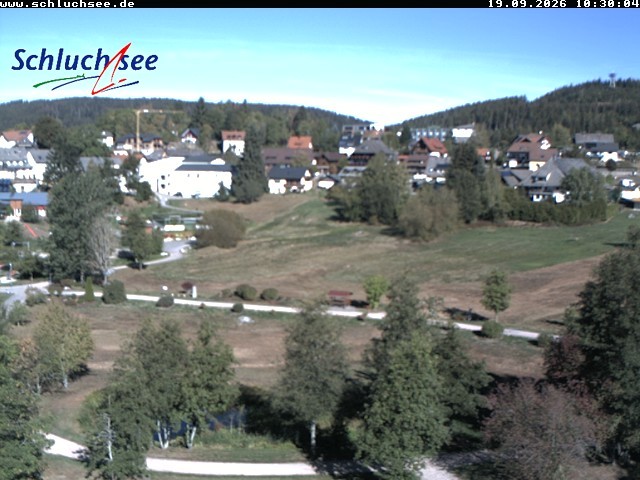 Archiv Foto Webcam Schluchsee: Wiesengrundpark