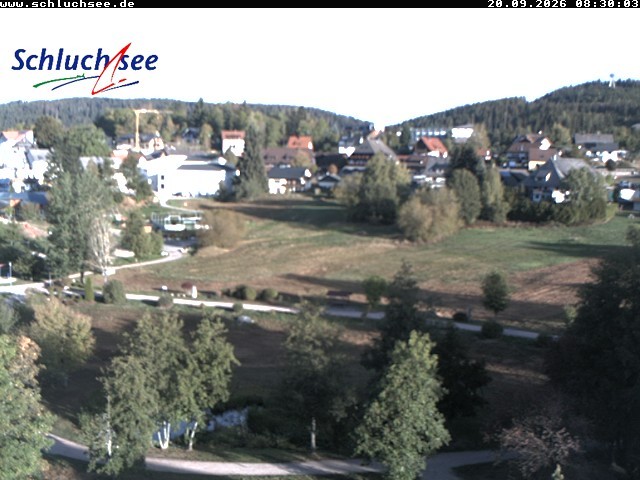 Archived image Webcam Schluchsee: recreation area Wiesengrundpark