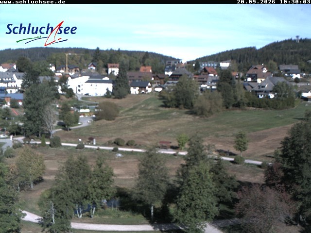 Archived image Webcam Schluchsee: recreation area Wiesengrundpark