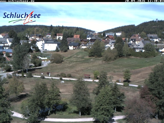 Archiv Foto Webcam Schluchsee: Wiesengrundpark