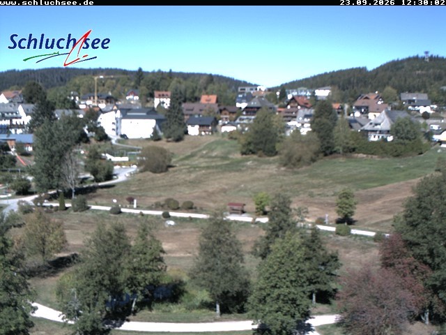 Archiv Foto Webcam Schluchsee: Wiesengrundpark