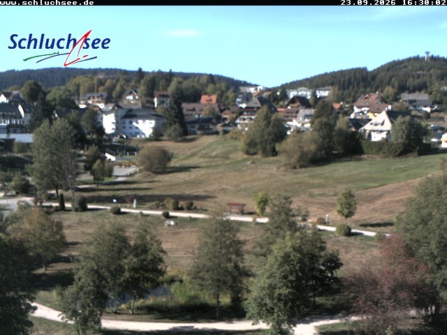 Archiv Foto Webcam Schluchsee: Wiesengrundpark