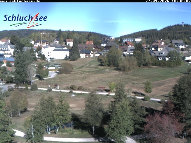 Archiv Foto Webcam Schluchsee: Wiesengrundpark
