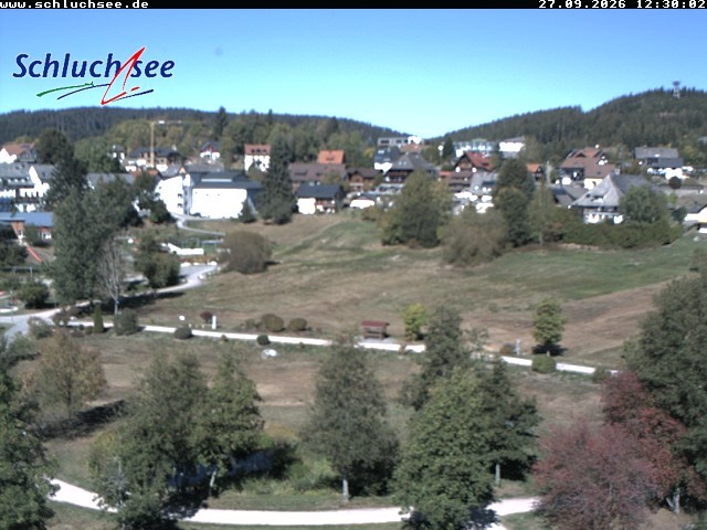 Archiv Foto Webcam Schluchsee: Wiesengrundpark