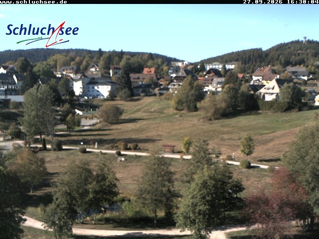 Archiv Foto Webcam Schluchsee: Wiesengrundpark