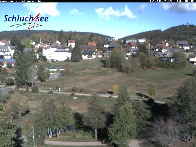 Archiv Foto Webcam Schluchsee: Wiesengrundpark