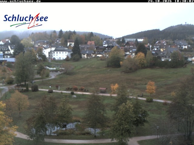 Archived image Webcam Schluchsee: recreation area Wiesengrundpark