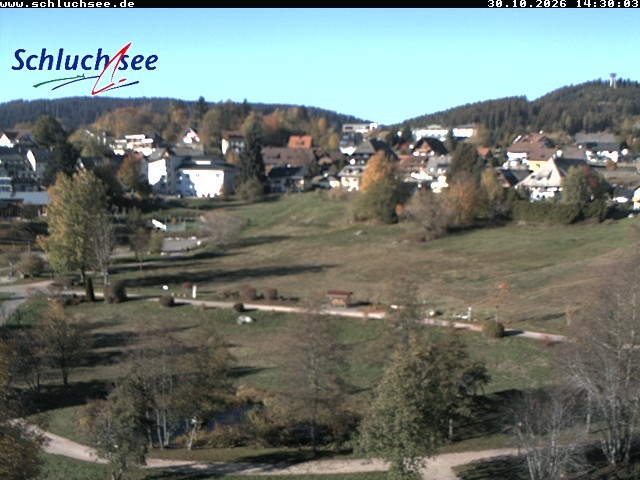 Archiv Foto Webcam Schluchsee: Wiesengrundpark
