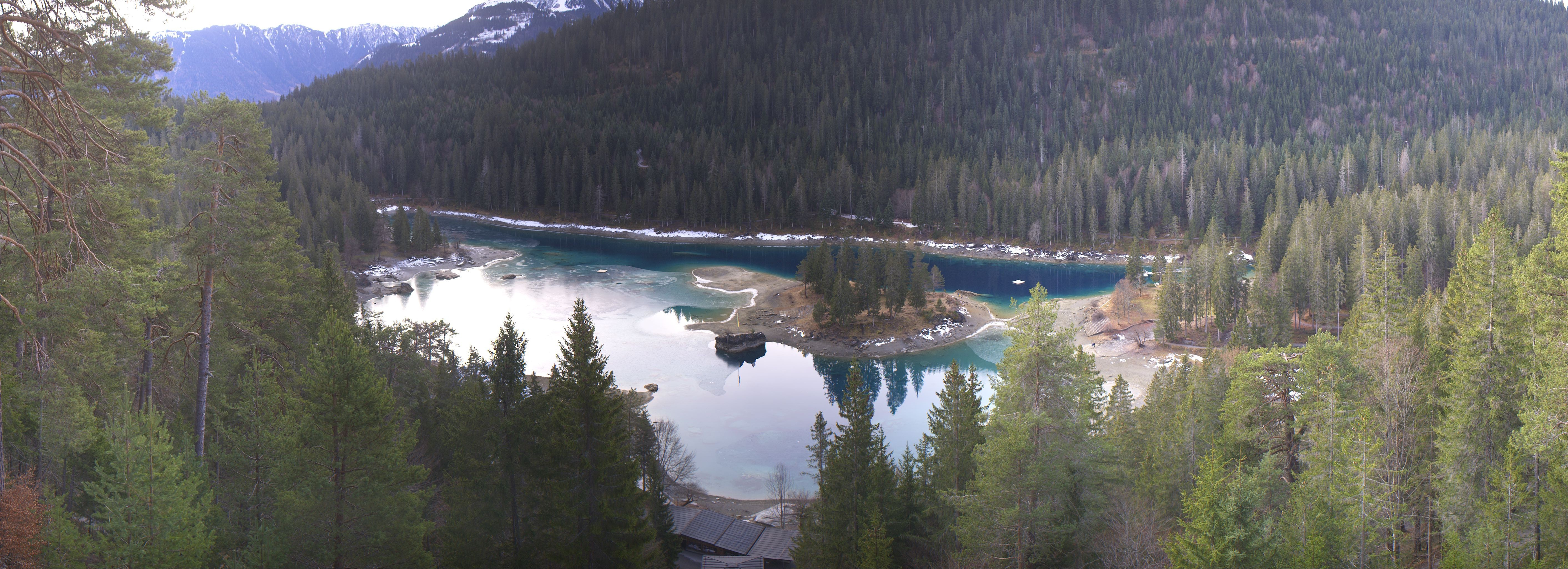 Archiv Foto Webcam Flims: Caumasee