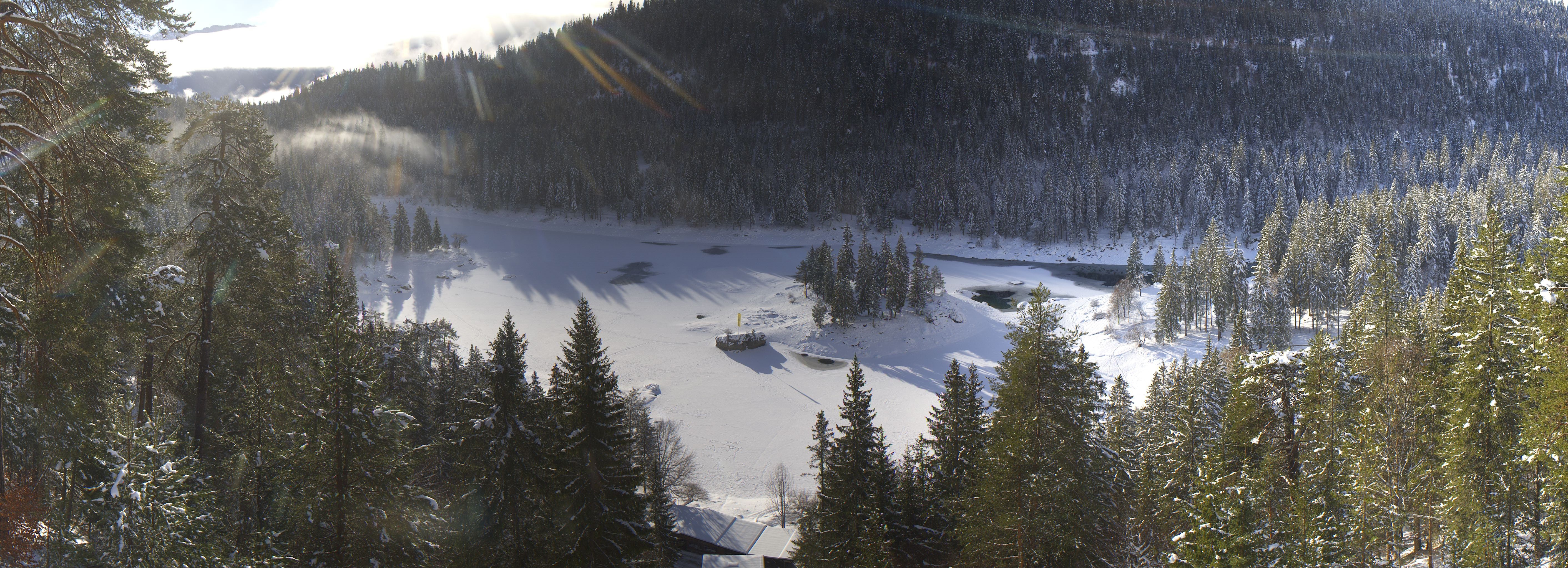Archiv Foto Webcam Flims: Caumasee
