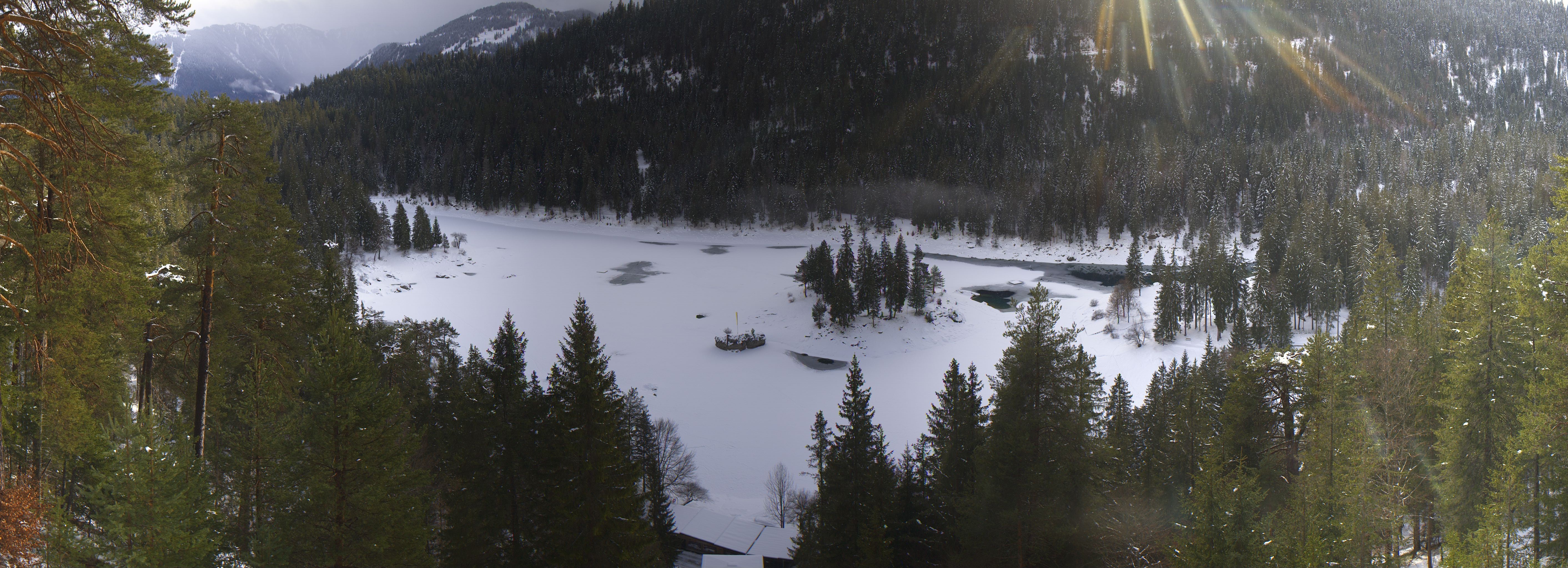 Archiv Foto Webcam Flims: Caumasee